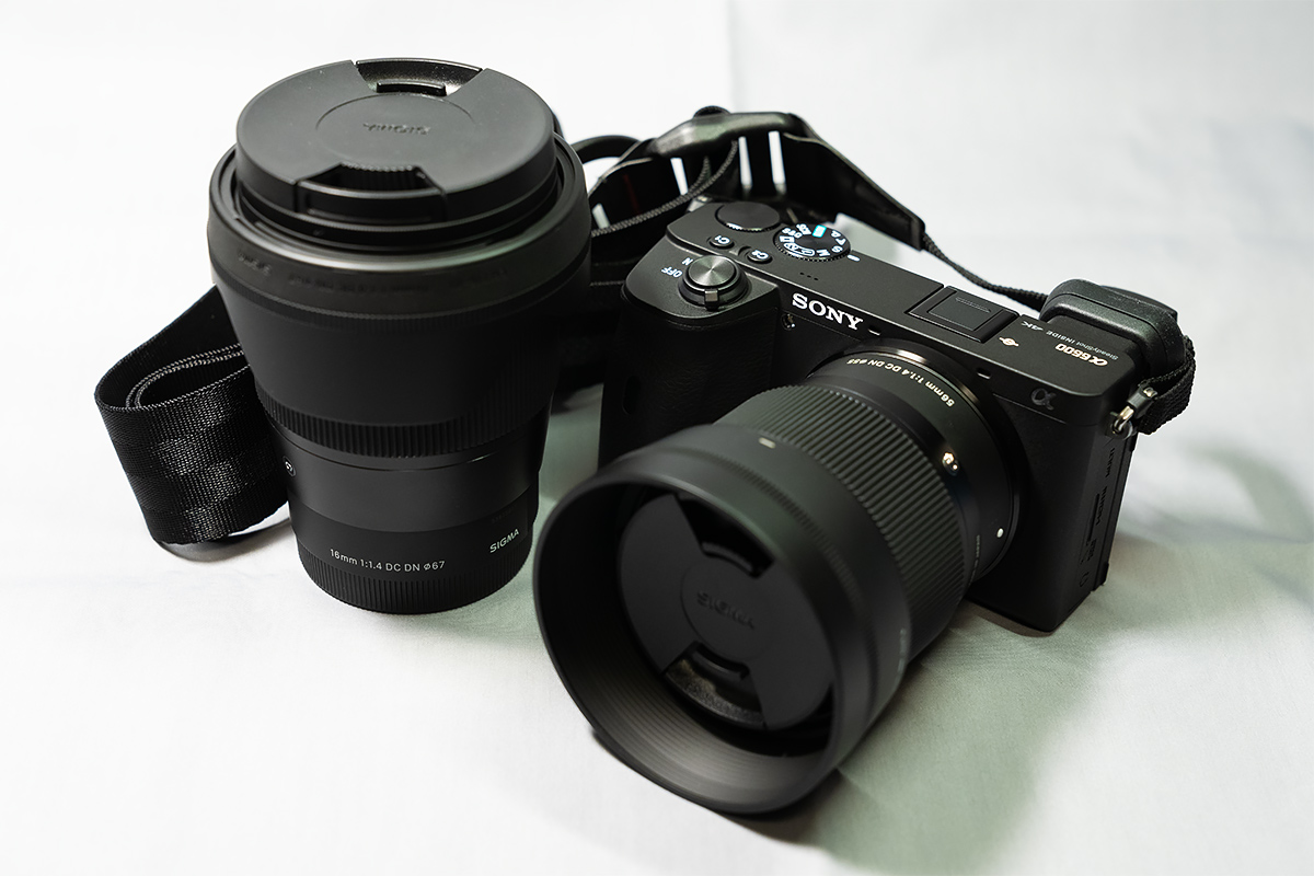 SONY α6600, SIGMA 56mm F1.4 DC DN, 16mm F1.4 DC DN | 燃えABLEタイプ